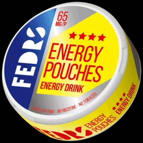 FEDRS Energy Pouches Energy Drink — кофеиновые паучи со вкусом энергетика без никотина