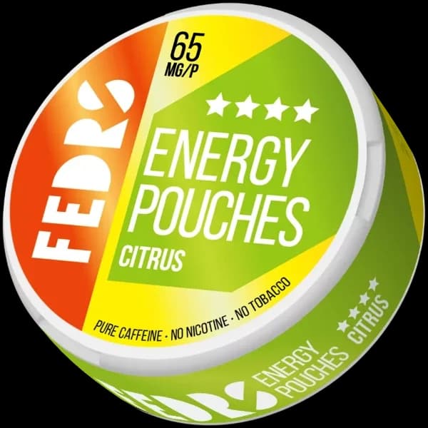 FEDRS Energy Pouches Citrus — кофеиновые паучи со вкусом цитрусов без никотина