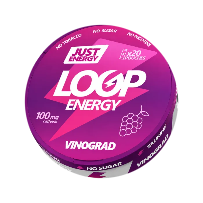 LOOP Energy 100mg Caffeine, Vinograd