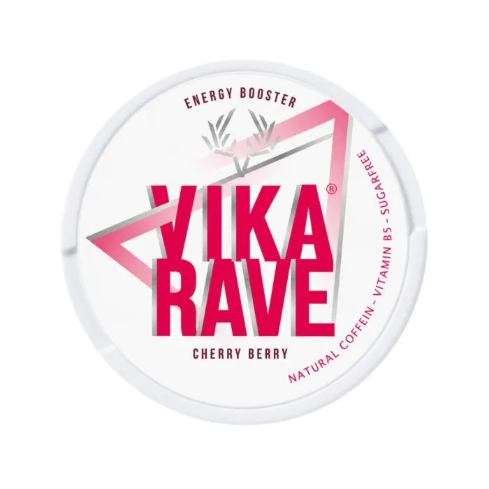 Vika Rave 50mg Caffeine, Cherry Berry
