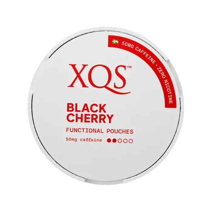 XQS Functional Pouches 50mg Caffeine, Black Cherry
