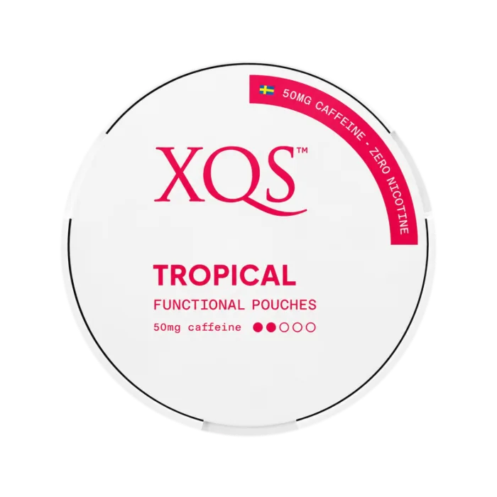 XQS Functional Pouches 50mg Caffeine, Tropical